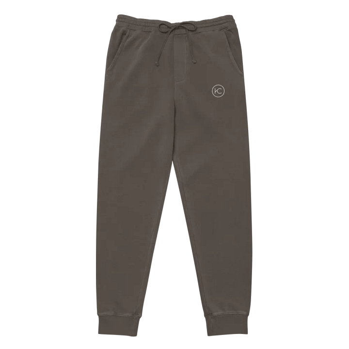 Pigment Dyed Joggers (embroided) product image (1)