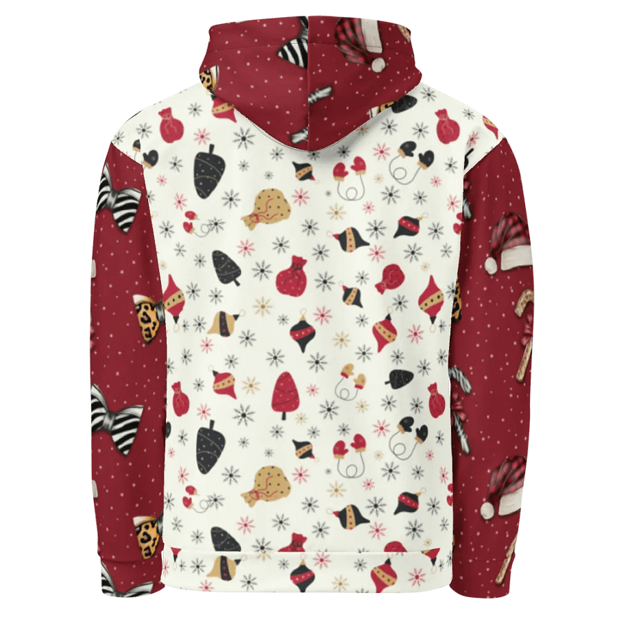 That Ugly Christmas All-Over Unisex Hoodie product image (2)