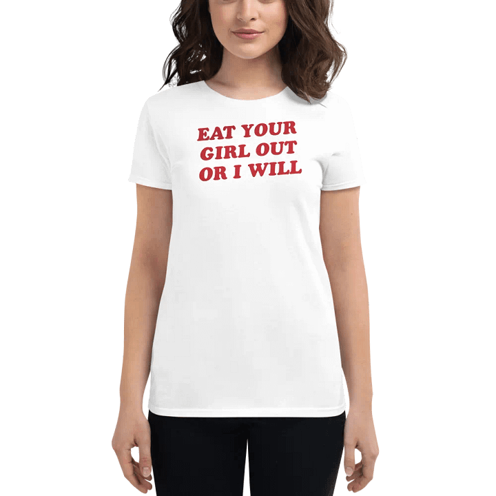 Bold Red Statement Women's T-shirt product image (2)