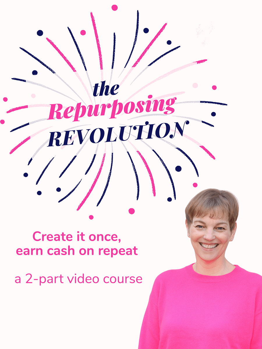 The Repurposing Revolution: Create it once, earn cash on repeat product image (1)
