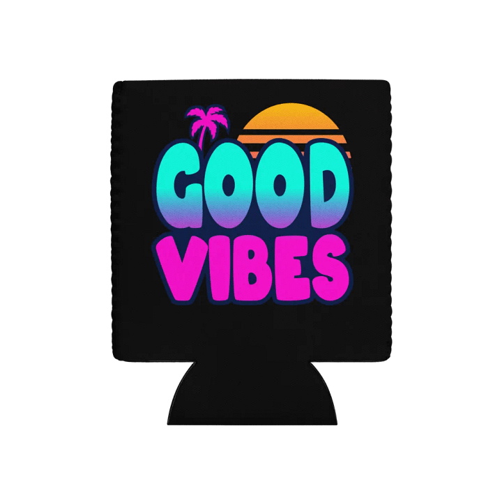 GOOD VIBES DRINK KOOZIE product image (1)