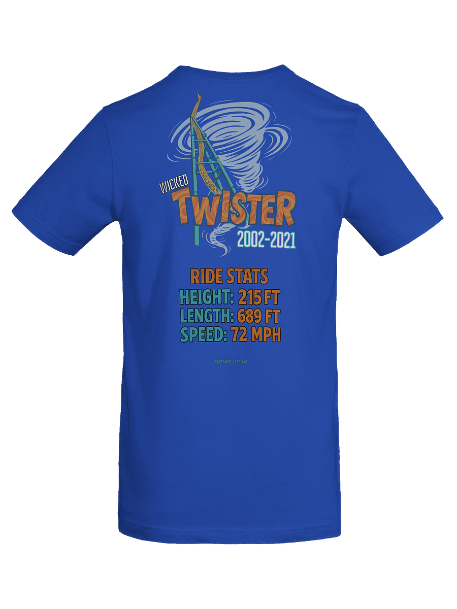 Wicked Twister 2002-2021 Roller Coaster T-Shirt product image (36)
