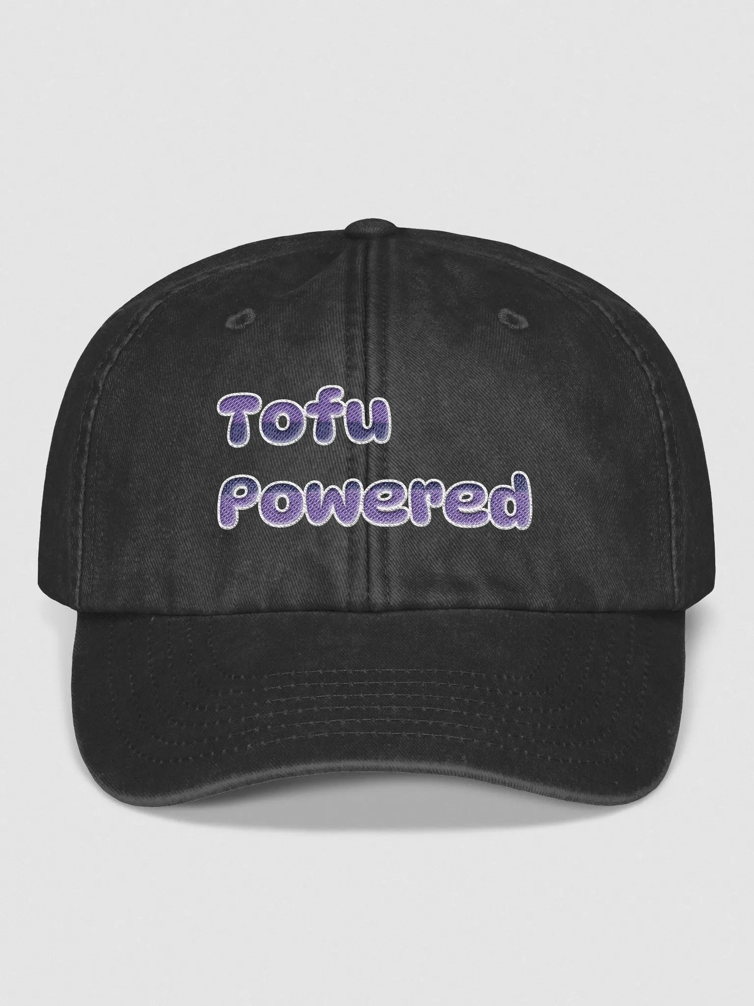 Tofu Powered Dad Hat product image (1)