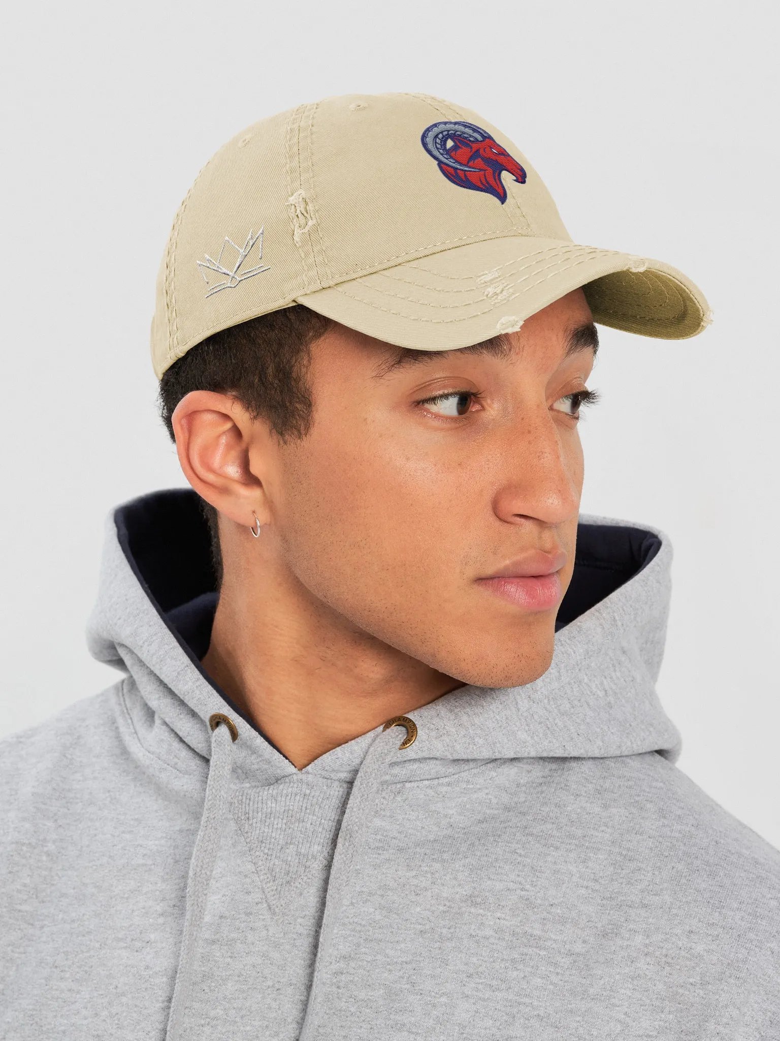 Rochester Ragin Rams Distressed Dad Hat product image (8)