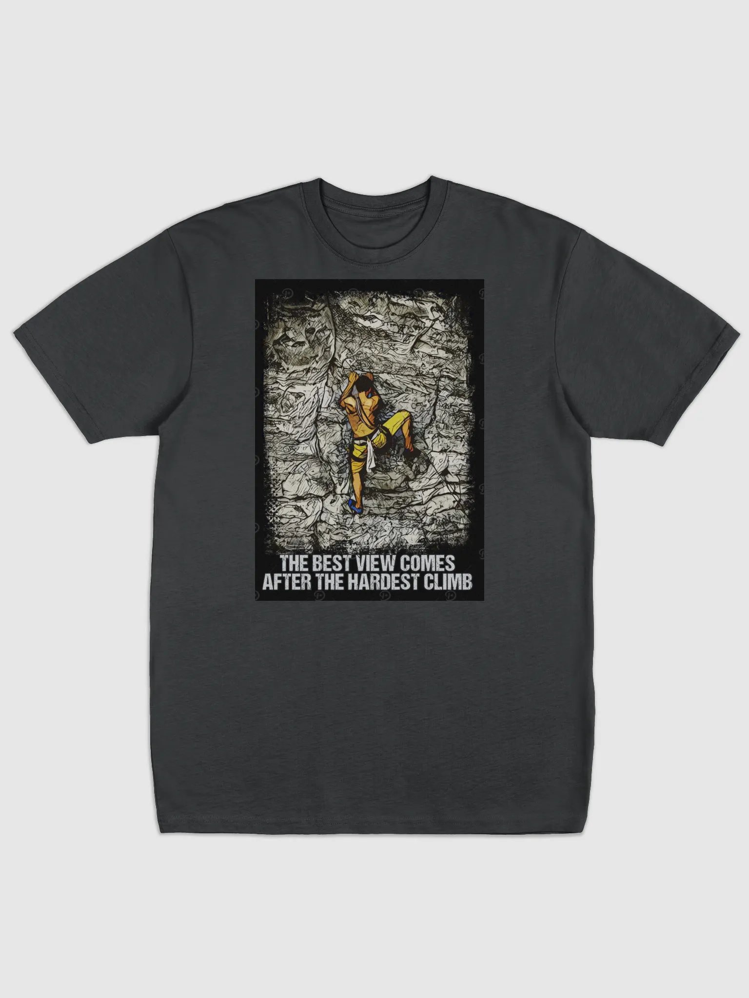 The Ascent Tee - Men's Climbing Motivation Shirt product image (1)