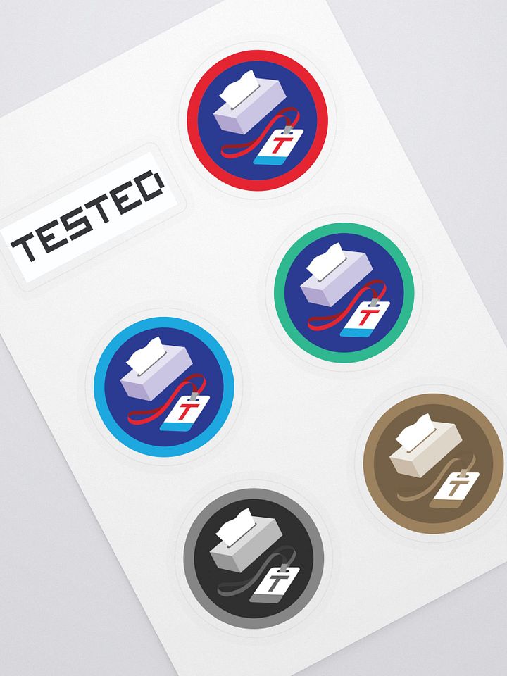 Caught Con Crud Sticker Sheet product image (1)