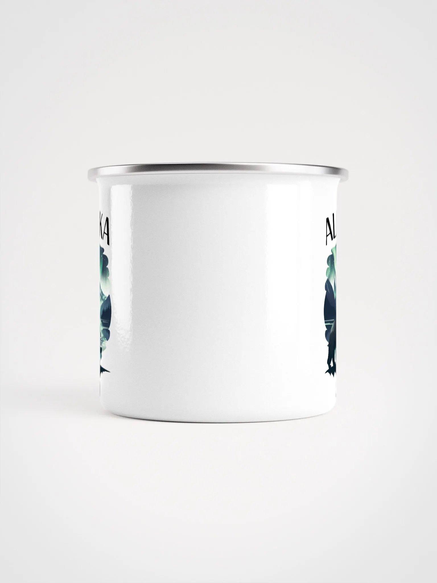 Alaska Wildlife 2024 Enamel Camping Mug product image (3)