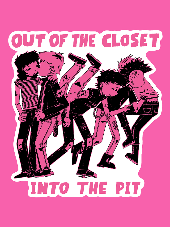 Out of the Closet Sticker product image (2)
