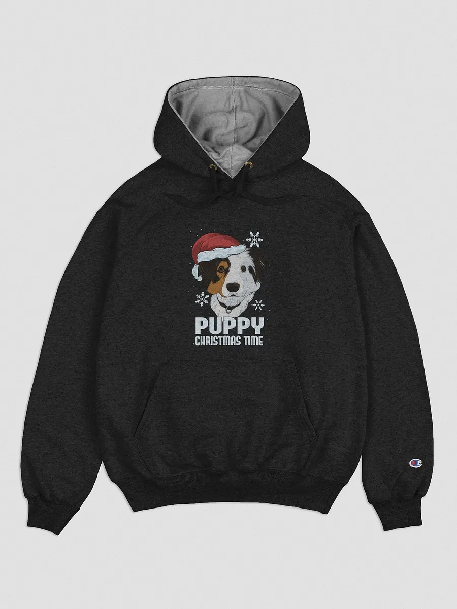 Cotton Max Champion Puppy Christmas Time Hoodie Drybear