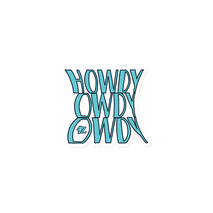 Howdy-Owdy-Owdy Magnet product image (1)