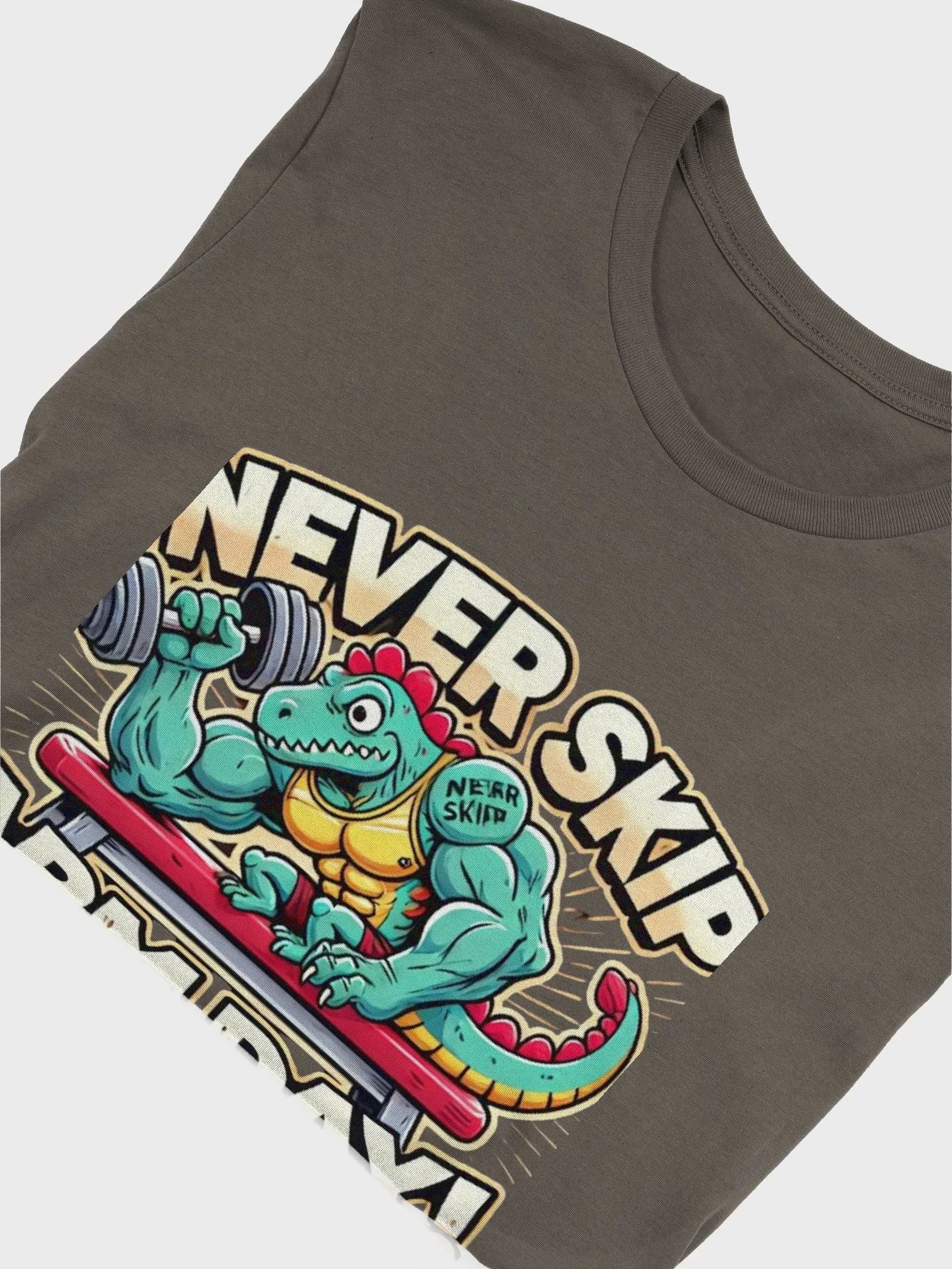 MuscleSaurus Fitness T-Shirt product image (5)