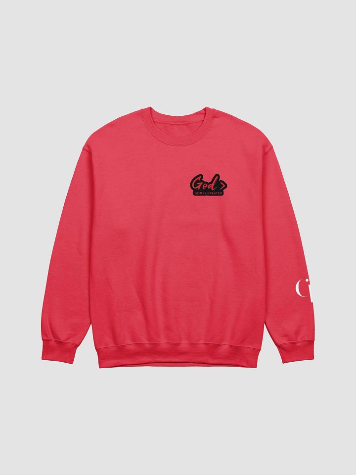 God > RED TEXT Sweatshirt product image (1)
