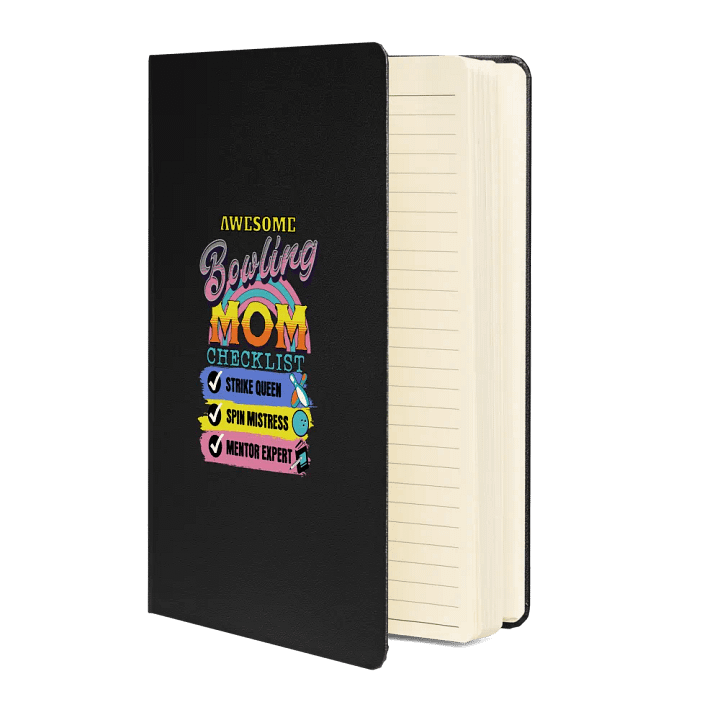 Awesome Bowling Mom Checklist Strike, Spin, Mentor Notebook product image (2)