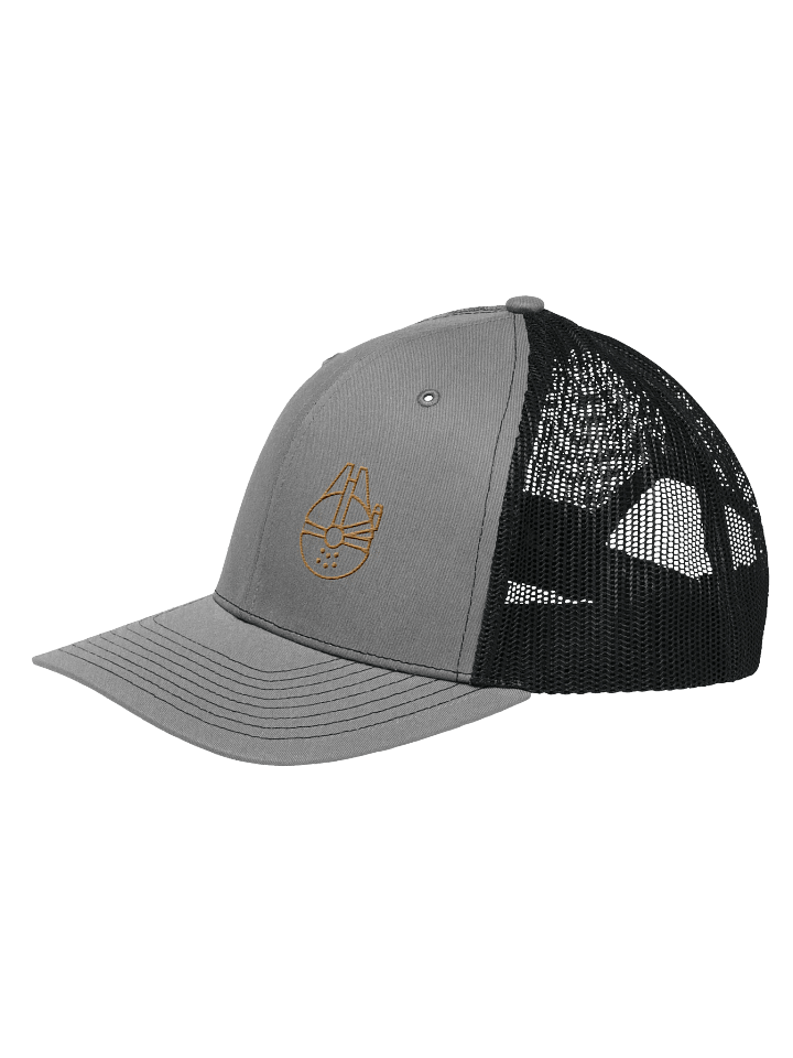Millennium Falcon Embroidered Snapback Hat product image (1)