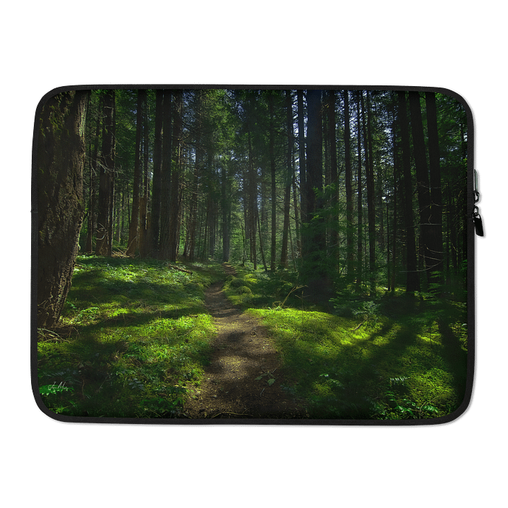 Lower Dungeness Trail Timber sun lighting Laptop Sleeve product image (2)