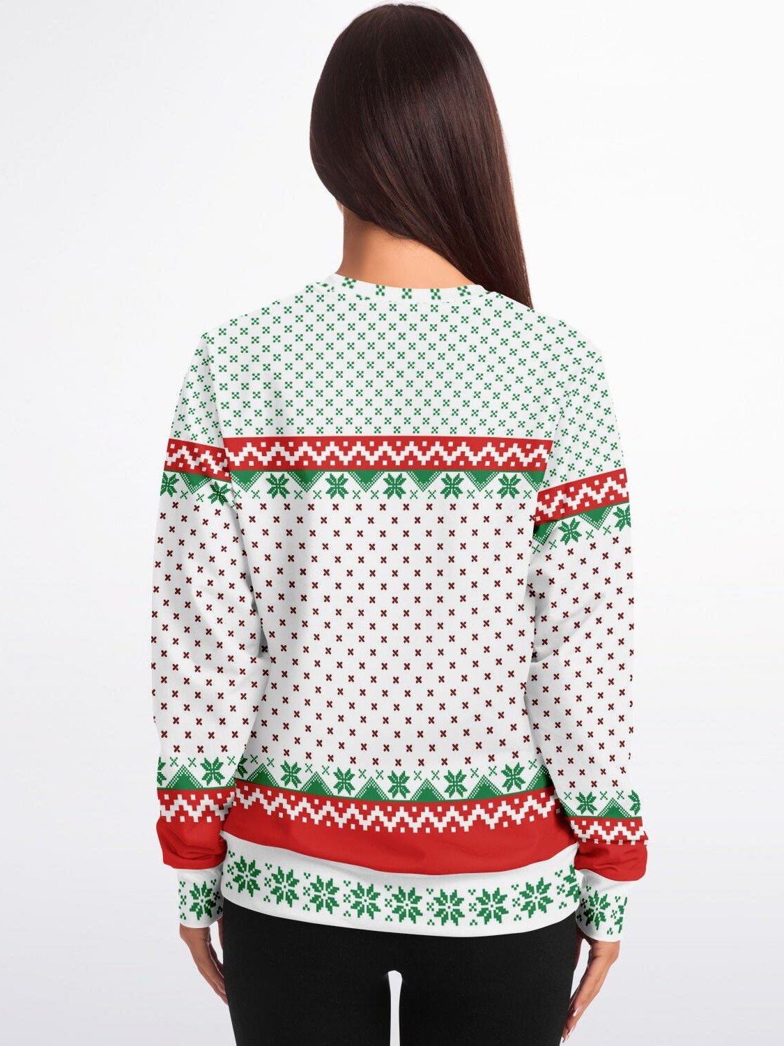 "I'll Be Fit For Christmas" Sweatshirt | Funny Gym Kettlebell Holiday Sweater | Fitness Lover Christmas Party Outfit product image (2)