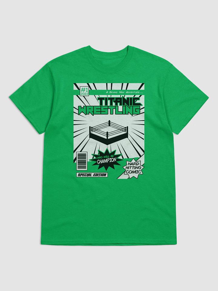 Comic Book Tee - GREEN product image (1)