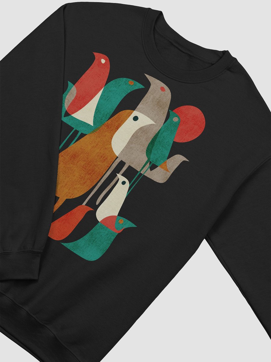mid-century birds graphic sweatshirt product image (28)