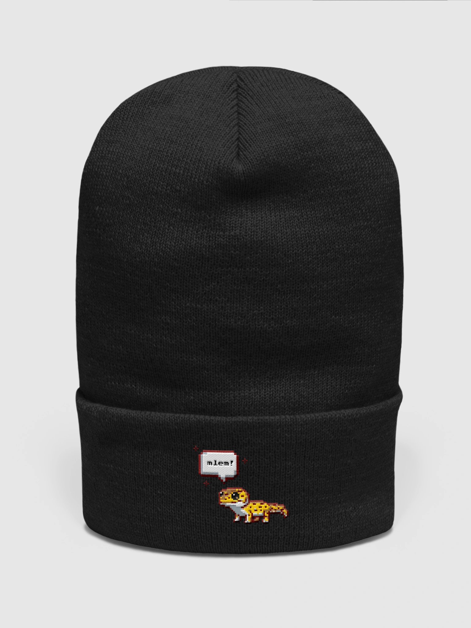 Leopard Gecko Pixel Mlem Hat product image (1)