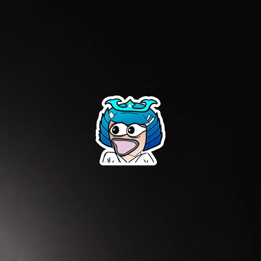 Samurai Poggers Die-Cut Magnet product image (5)