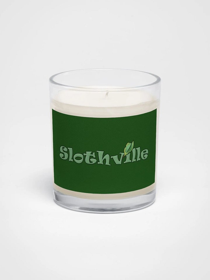 Leafy Slothville Soy Candle product image (1)