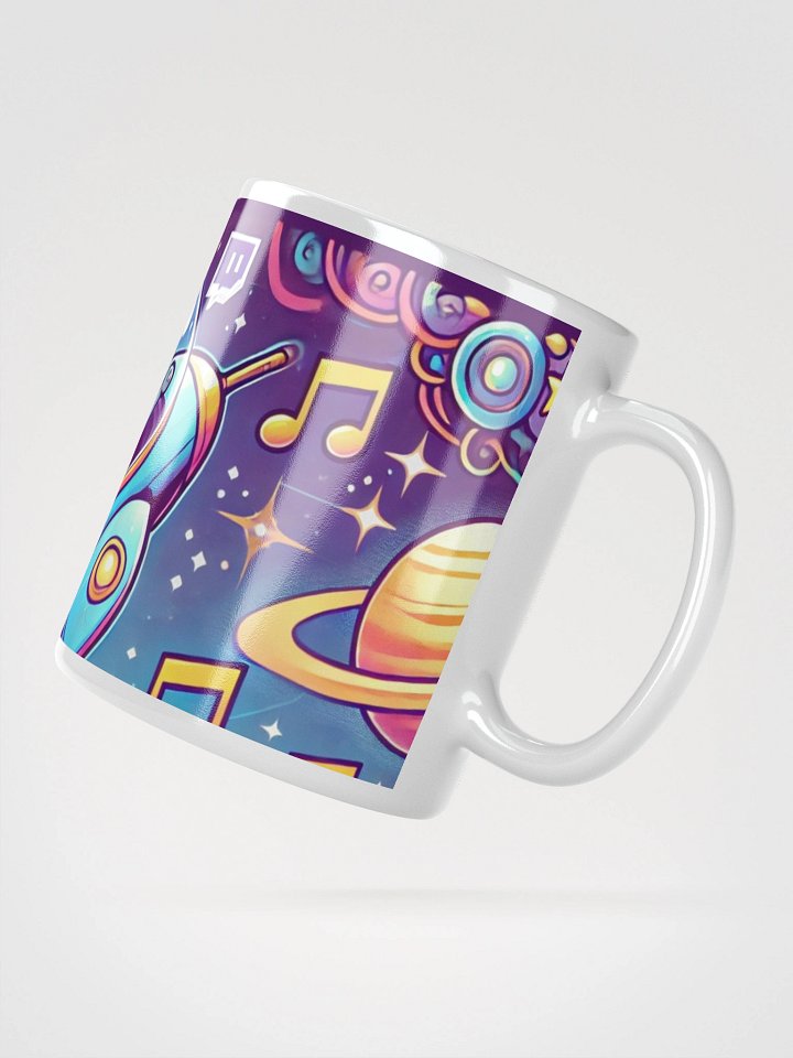 Cosmic Conductor Cat Mug product image (2)