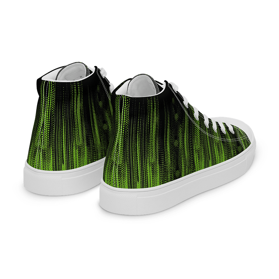Matrix Green Canvas High Tops product image (7)