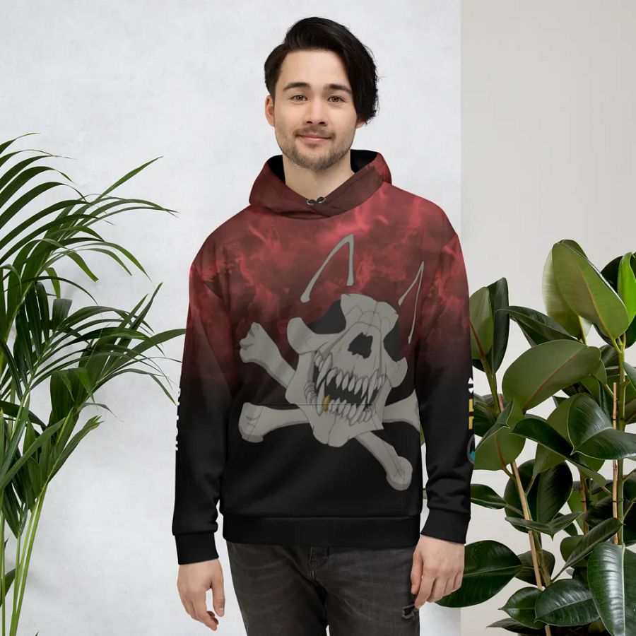 Mongrel Squad Straight Outta Klescher Red/Black Hoodie product image (4)