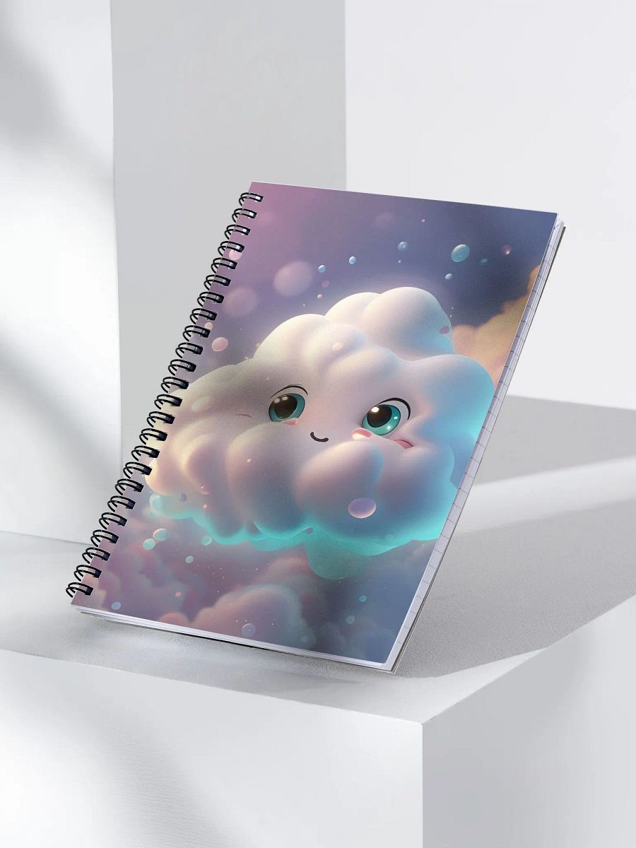 Cute Cloud Notebook product image (3)