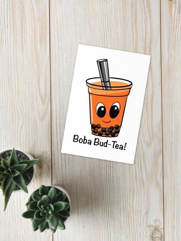 Thai Bud-Tea Greeting Card product image (2)