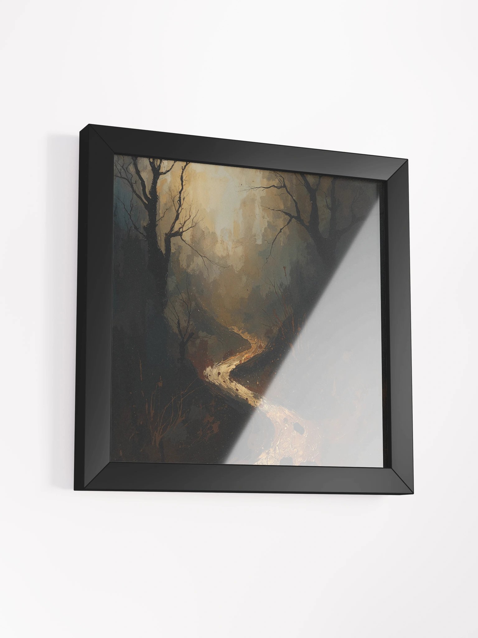The Golden Path Framed Print product image (14)