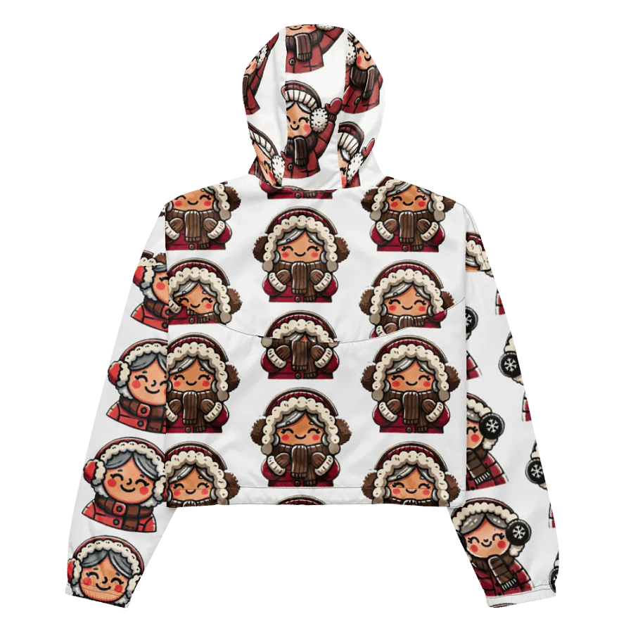Joyful Winter Characters All-Over Print Windbreaker product image (7)