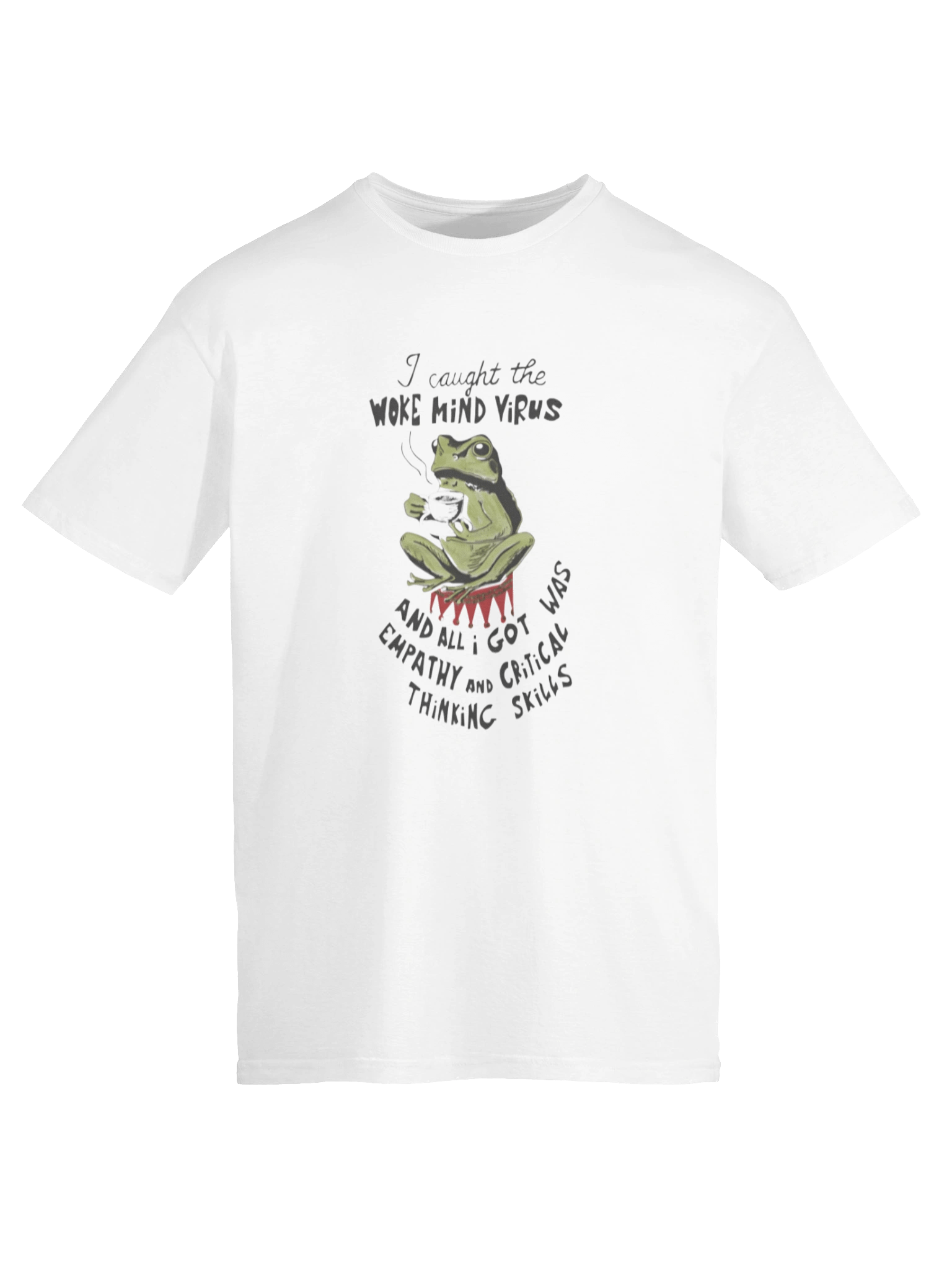 I Caught The Woke Mind Virus Shirt product image (6)