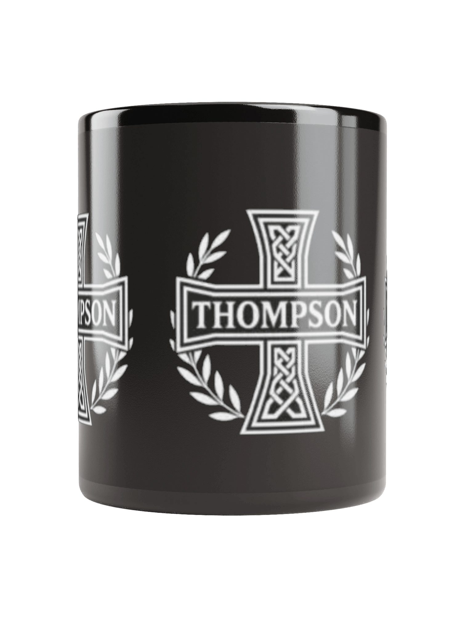Ornate Cross Personalized Mug Thompson product image (5)