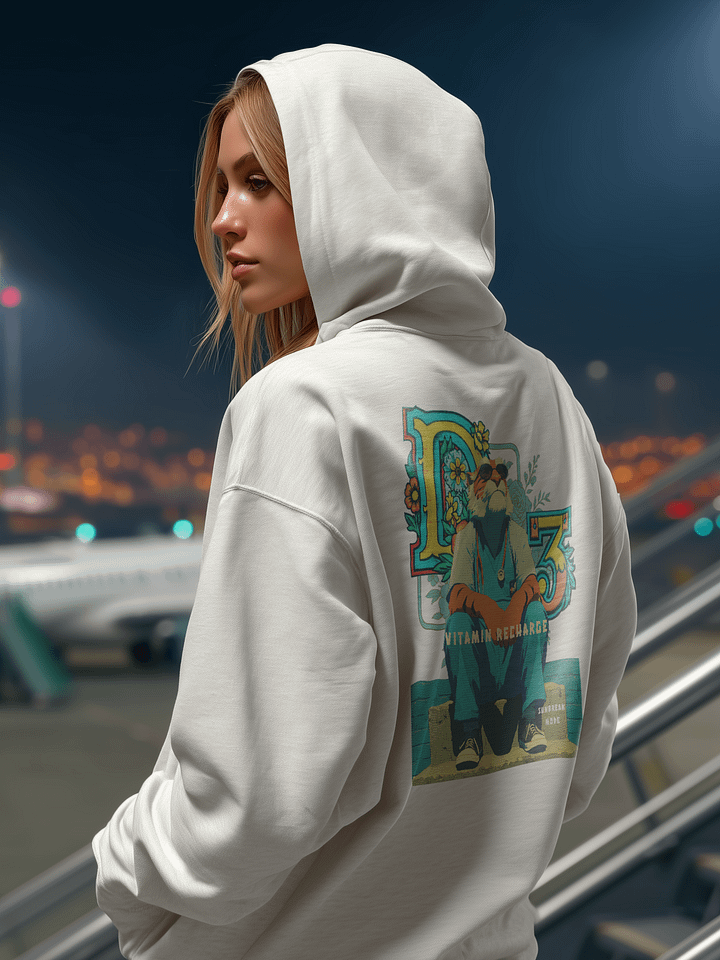 Funny Tiger Nurse Zip Up Hoodie. product image (1)