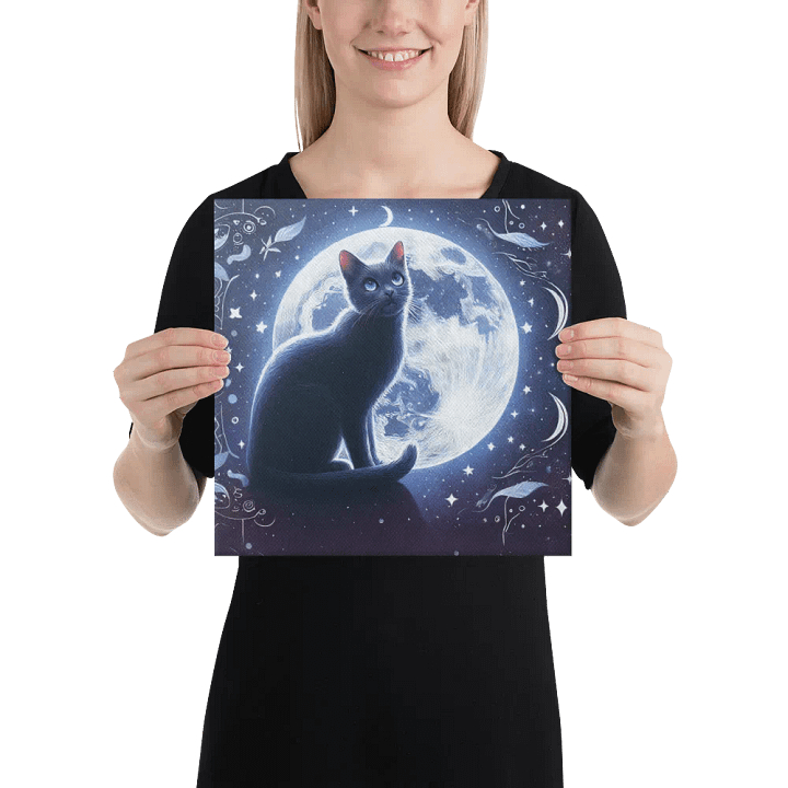 Canvas (in): Black Cat product image (2)