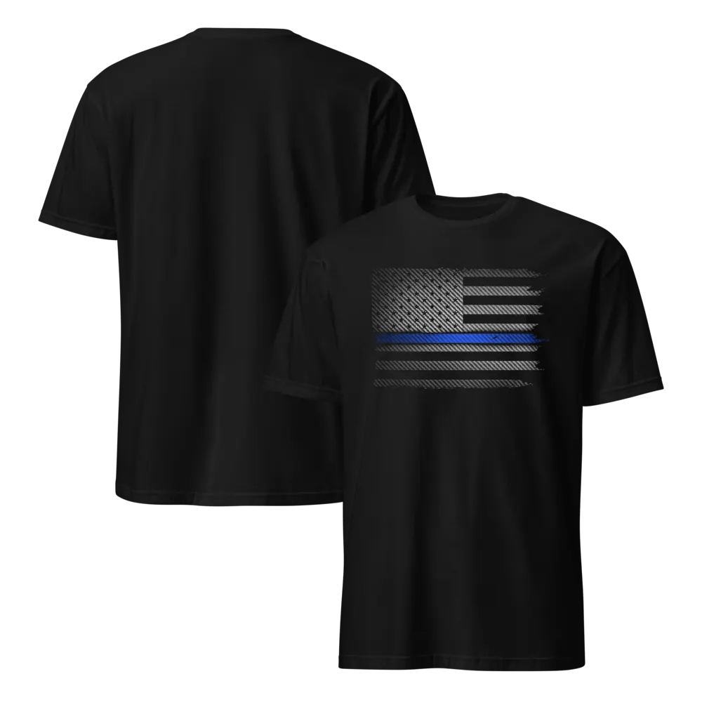 Thin Blue Line Carbon Flag product image (9)