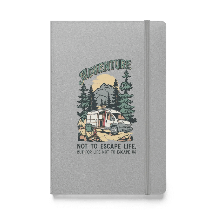 Adventure Awaits VanLife & Travel Hardcover Notebook product image (1)