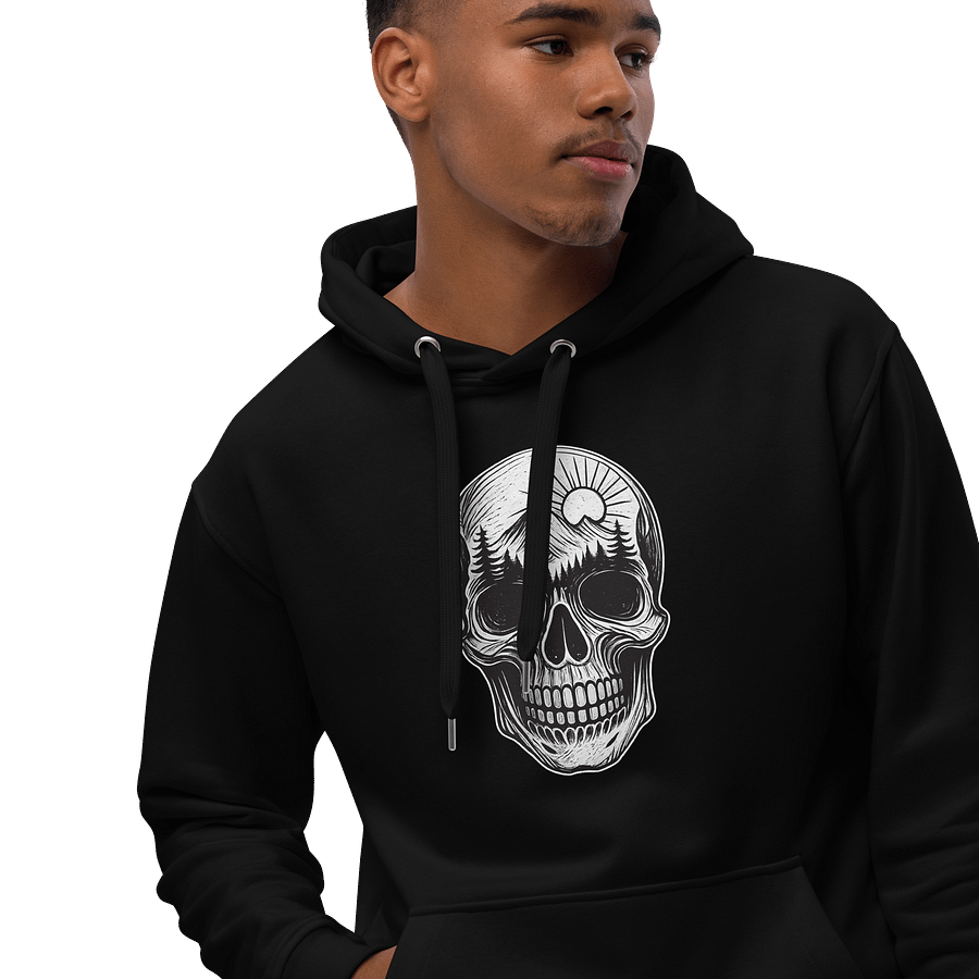 Rugged Skull & Mountain Scene Hoodie product image (10)