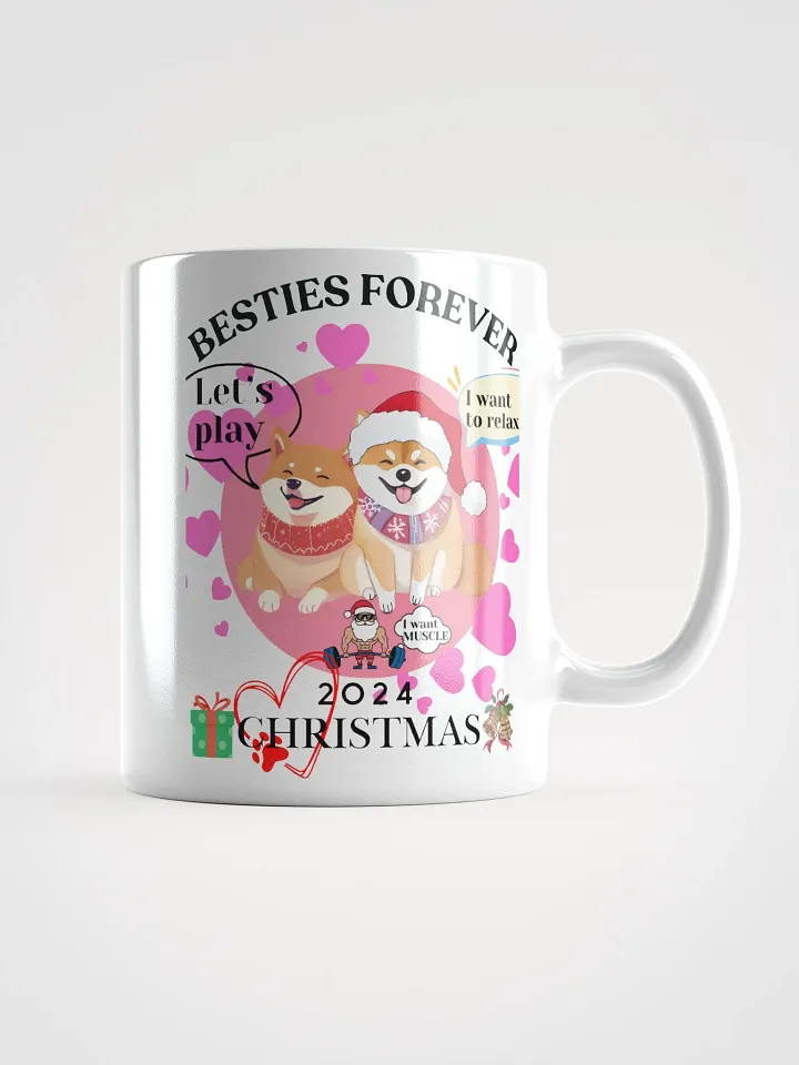 Festive Shiba Inu Cartoon Mug product image (3)