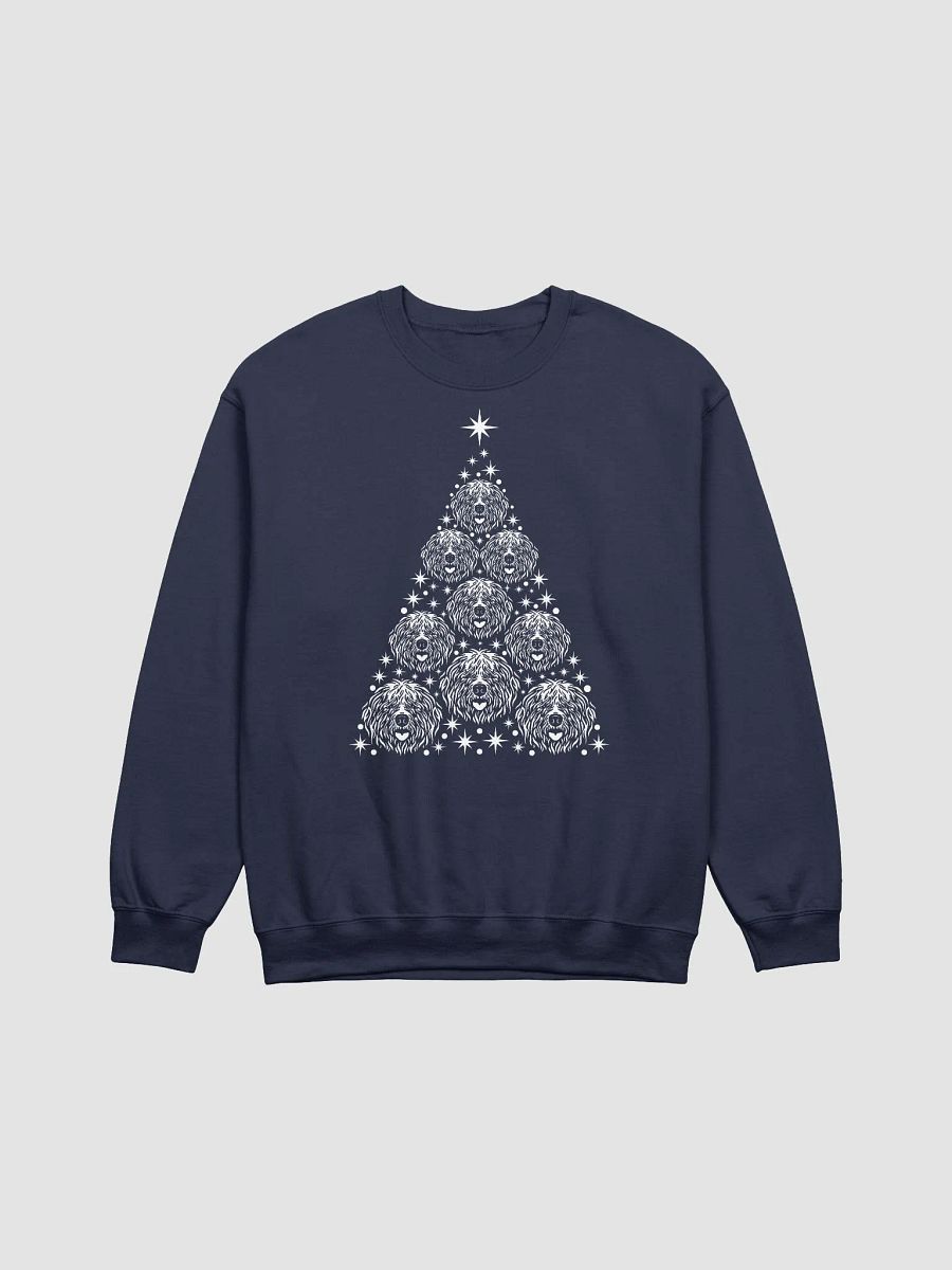 Old English Sheepdog Christmas Tree Sweatshirt Design for Old English Sheepdog Paw-rents product image (18)