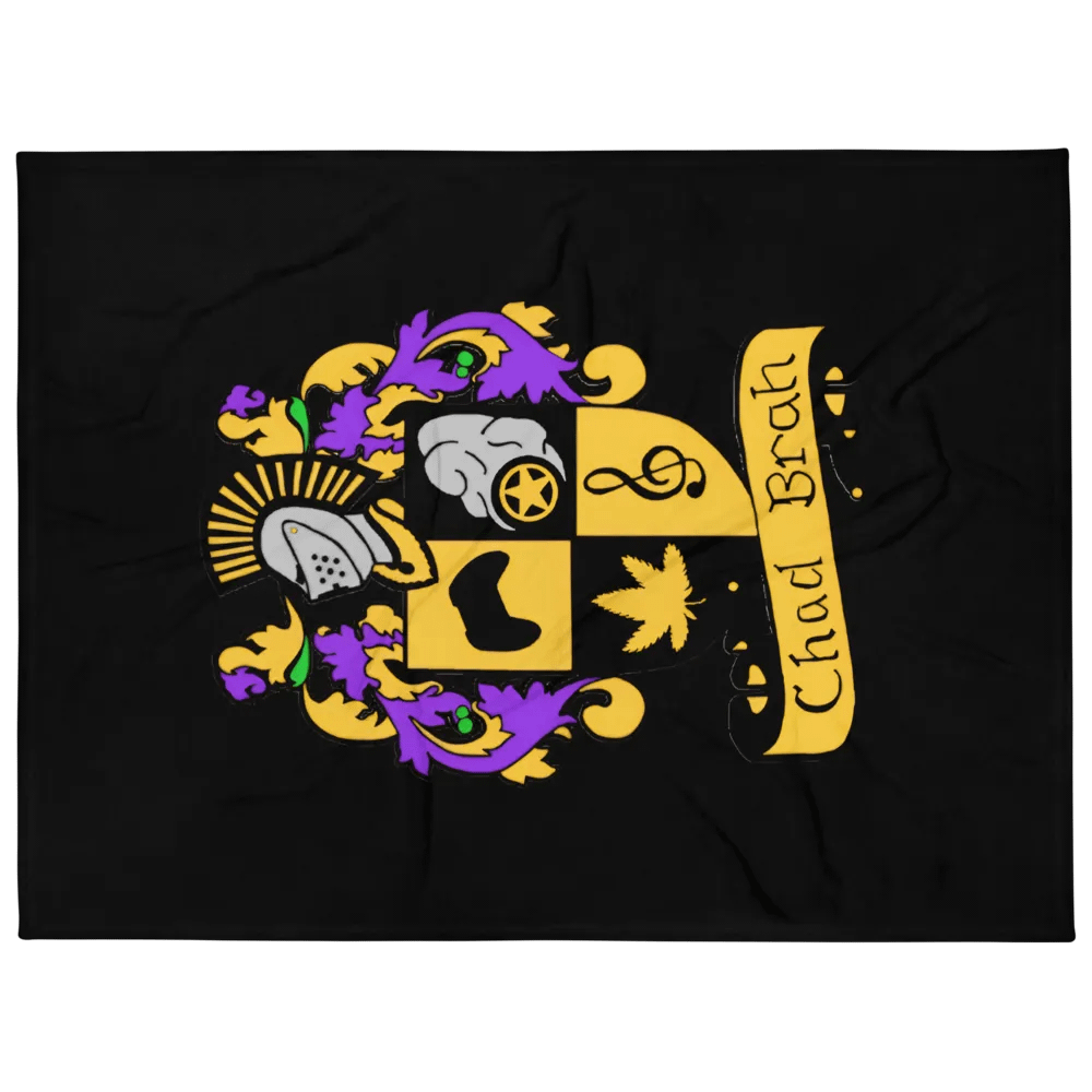 Chad Brah Members Only Throw Blanket product image (1)