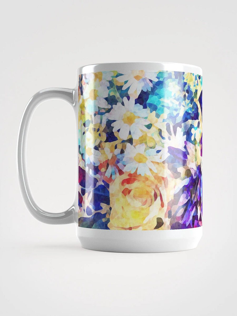 Abstract Graphic | White Coffee Mug | Assorted Bouquet Floral product image (1)