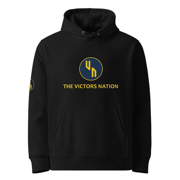 VN Logo Unisex Organic Hoodie product image (1)