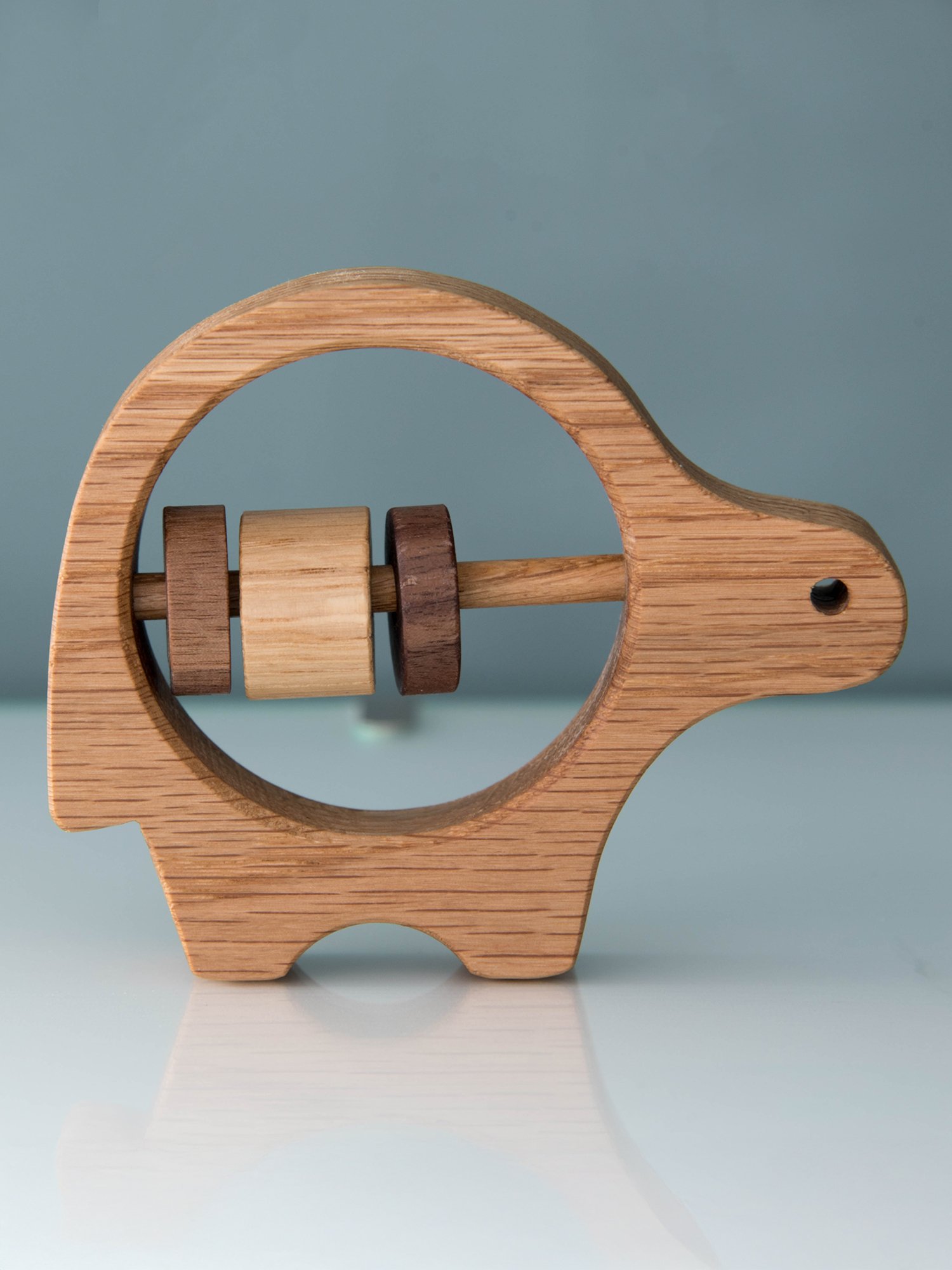 Tortoise Wooden Baby Rattle Toy | Digital Plans product image (2)