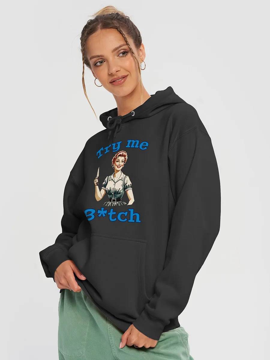 Try Me B*tch - Funny - Meme - Lane Seven Premium Pullover Hoodie product image (1)