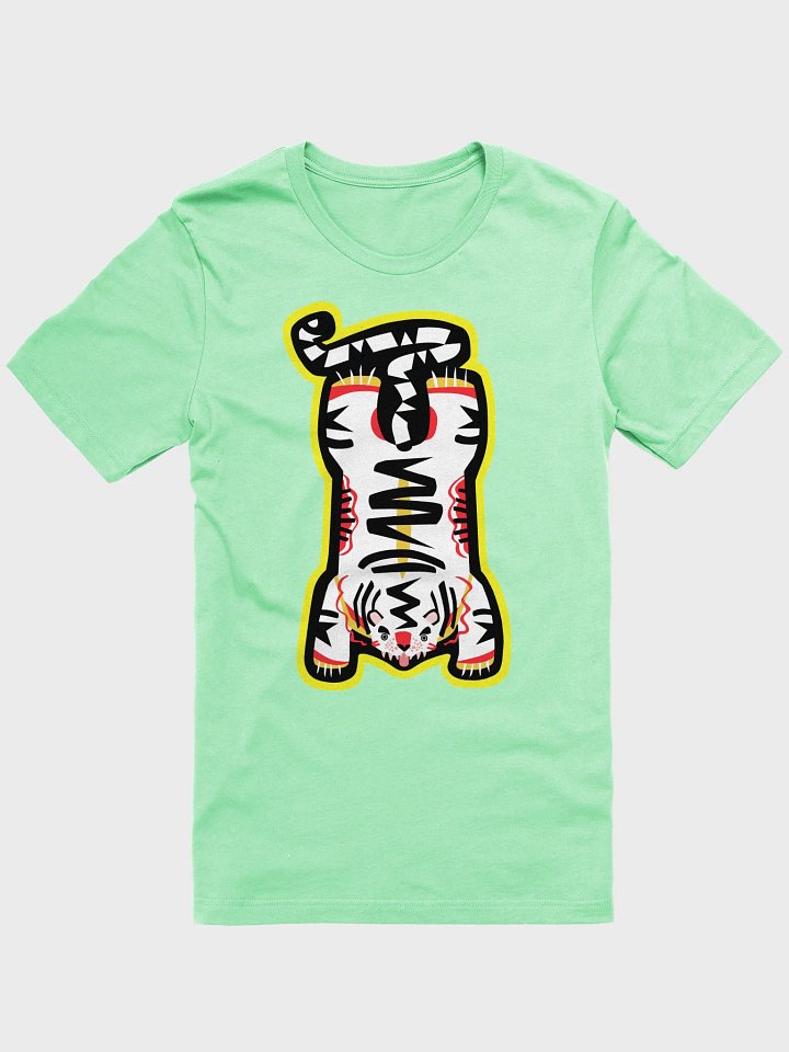 White & Yellow Electric Tiger - T-shirt product image (1)