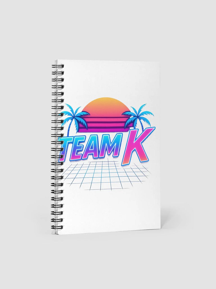 Team K 1980's Spiral Notebook product image (1)