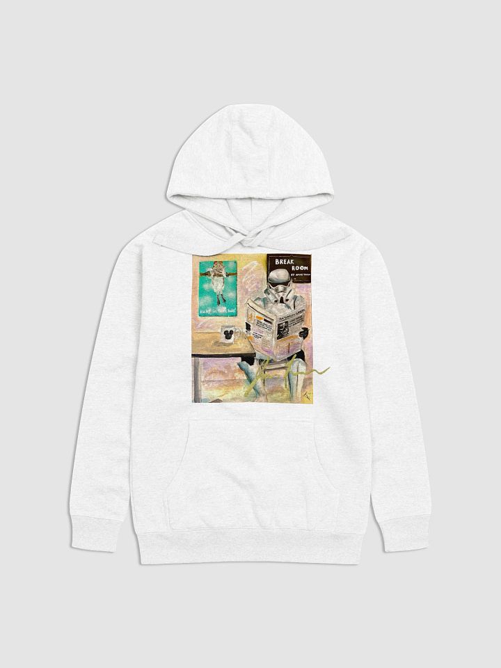 Stormtrooper Taking a Break in the Office Break Room Hoodie product image (1)