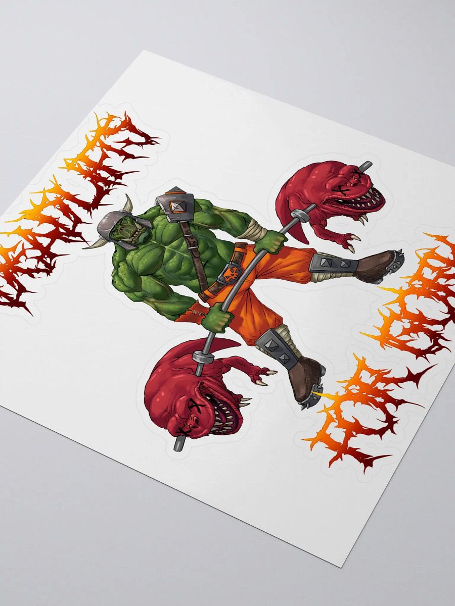 Deadlifts For GORK - Sticker product image (3)
